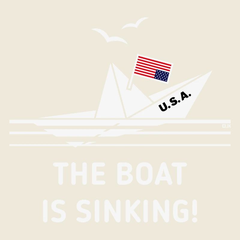 The Boat Is Sinking! (USA / Upside Down / NEG)
