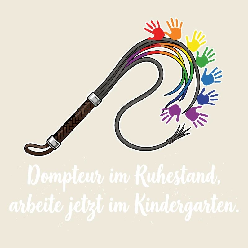 Erzieher Dompteur Kindergarten Beruf