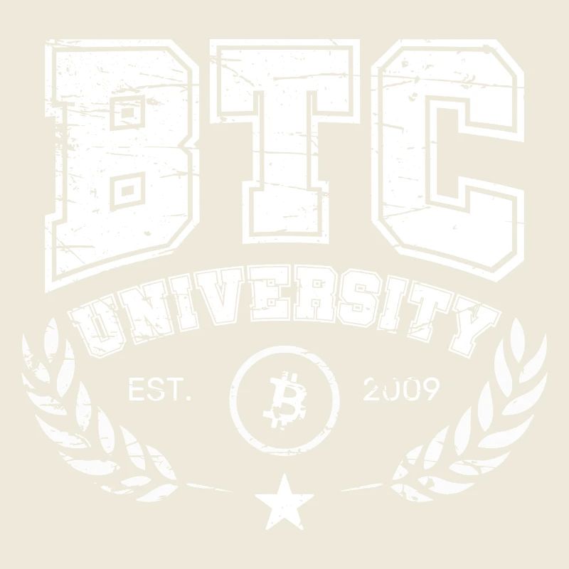 Université du logo Bitcoin