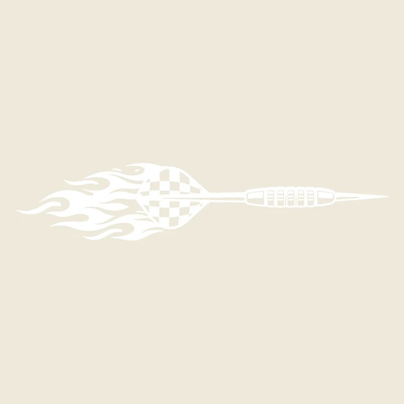 Symbole de fléchette Feu