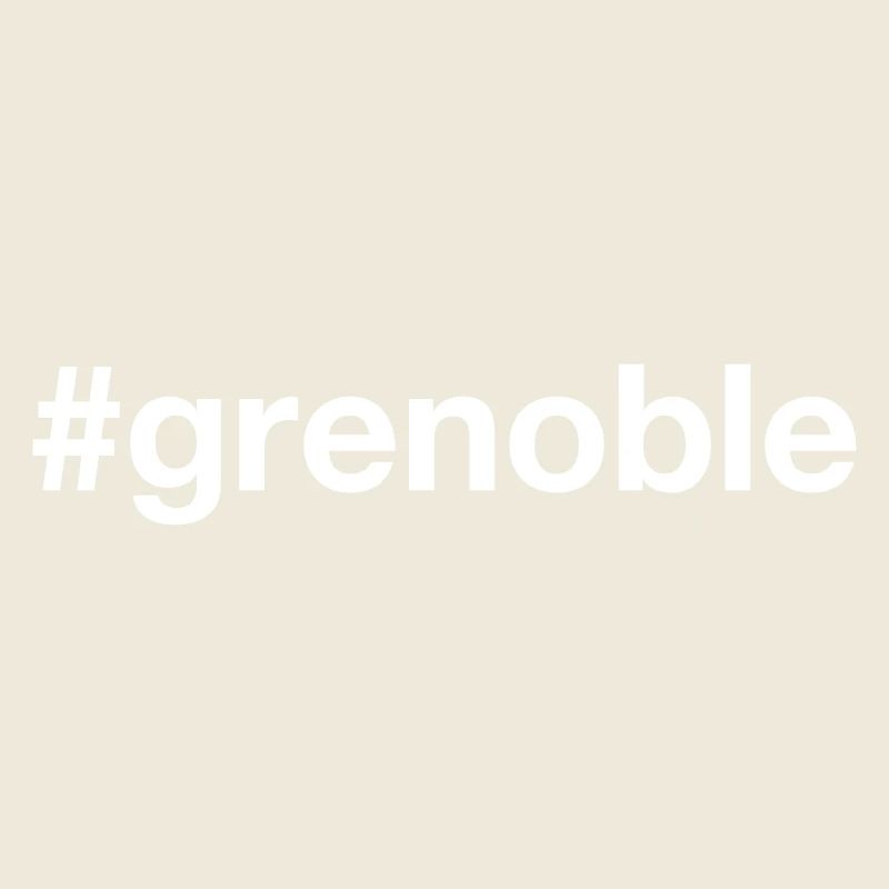 GRENOBLE Hashtag