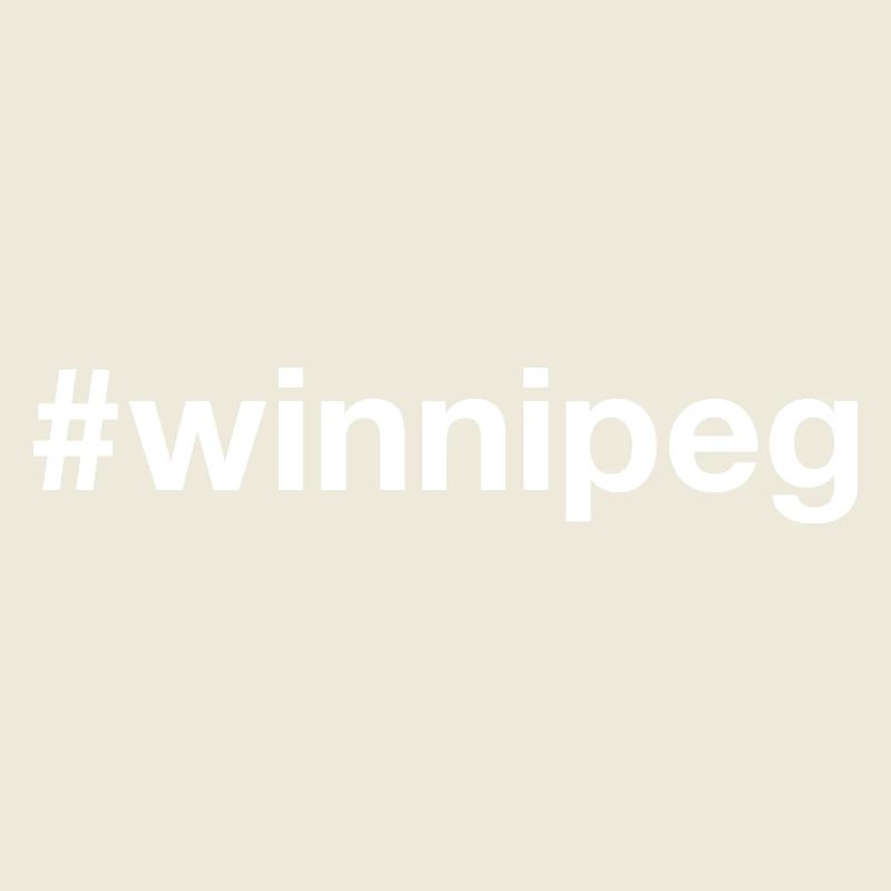 WINNIPEG Kanada Hashtag