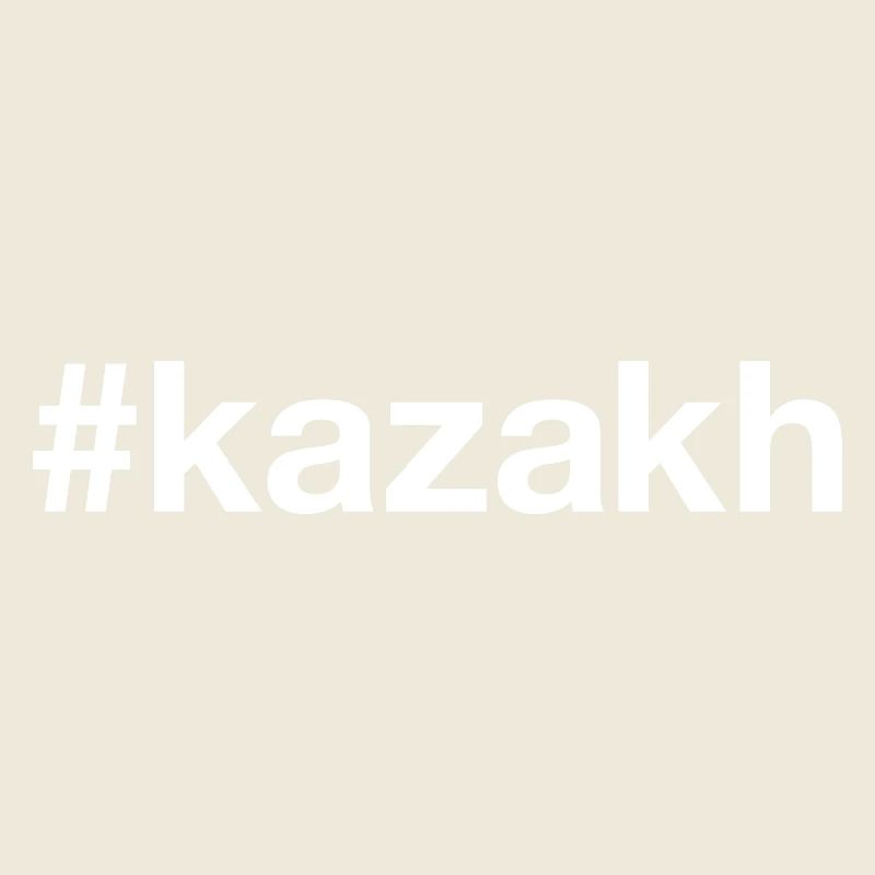 KAZAKH Kasachstan Hashtag