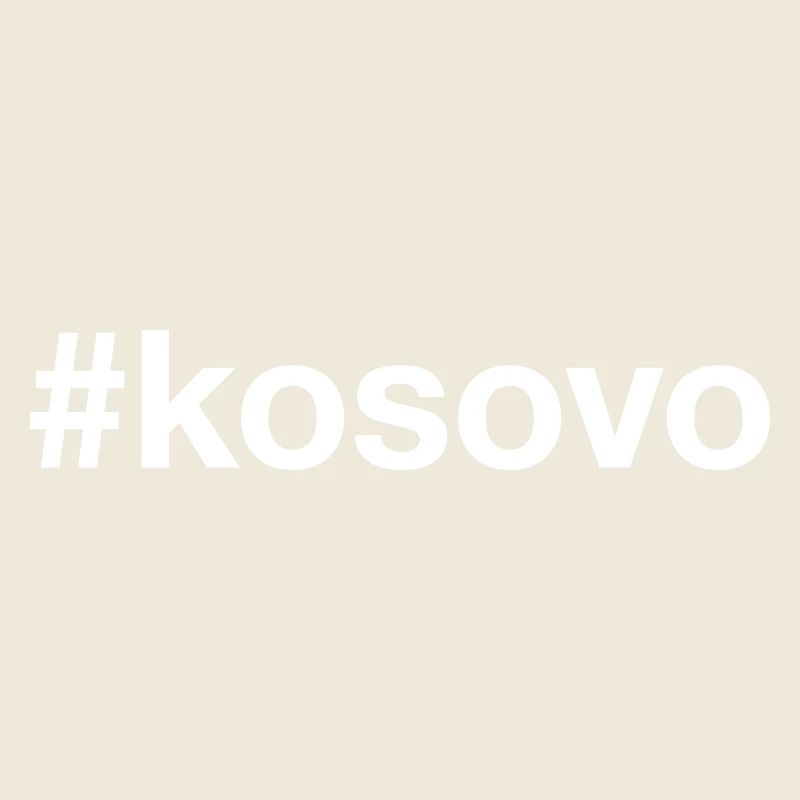 KOSOVO Hashtag