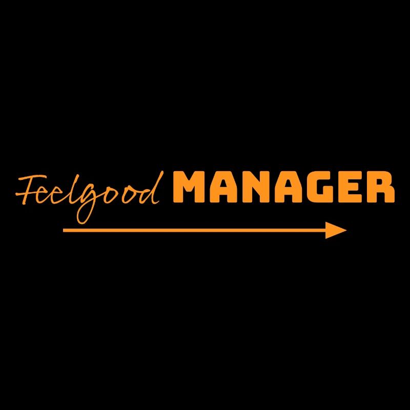 Design Feelgood Manager flèche orange