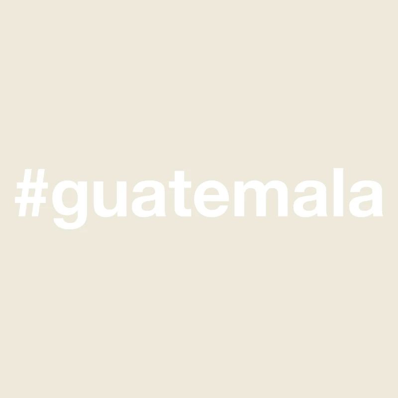 GUATEMALA Hashtag