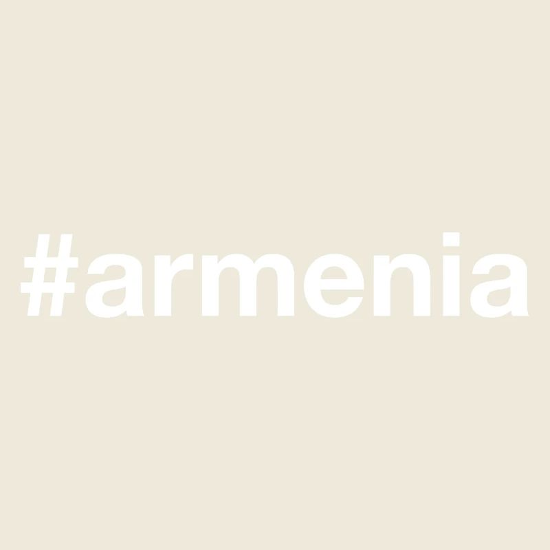 Hashtag Arménie Arménien