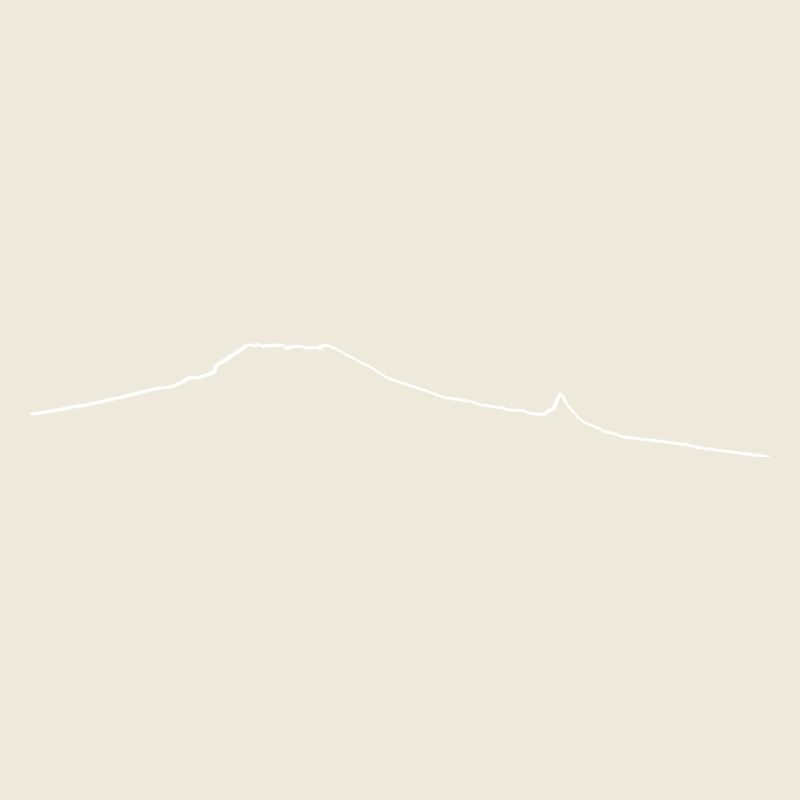 Kilimanjaro tattoo outline