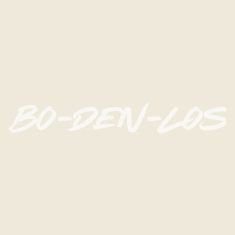 Das alles ist Bo-den-los