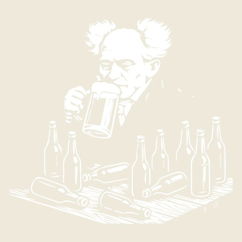 Arthur Schopenhauer boit des bières au pub