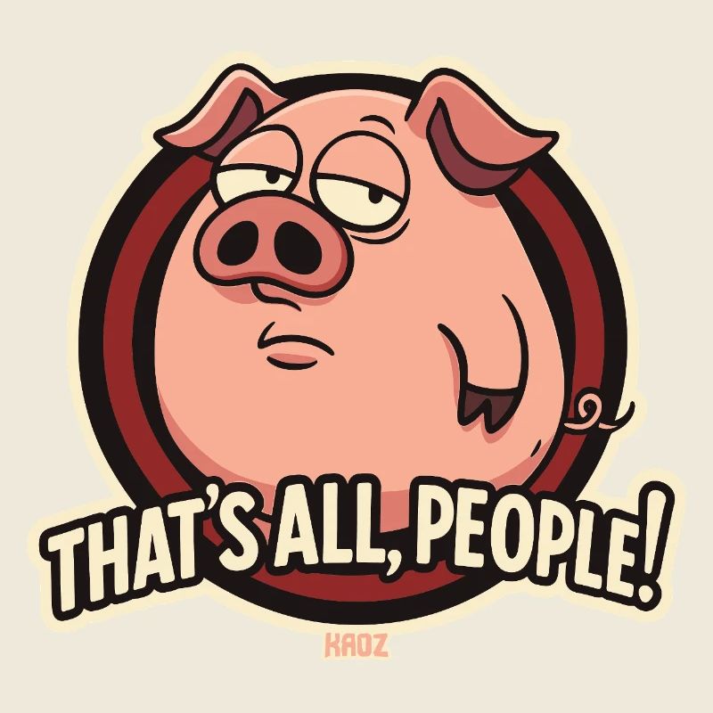 Cochon impertinent, c’est tout le monde