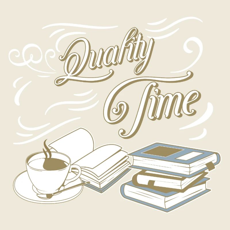 Quality Time Kaffee und Bücher