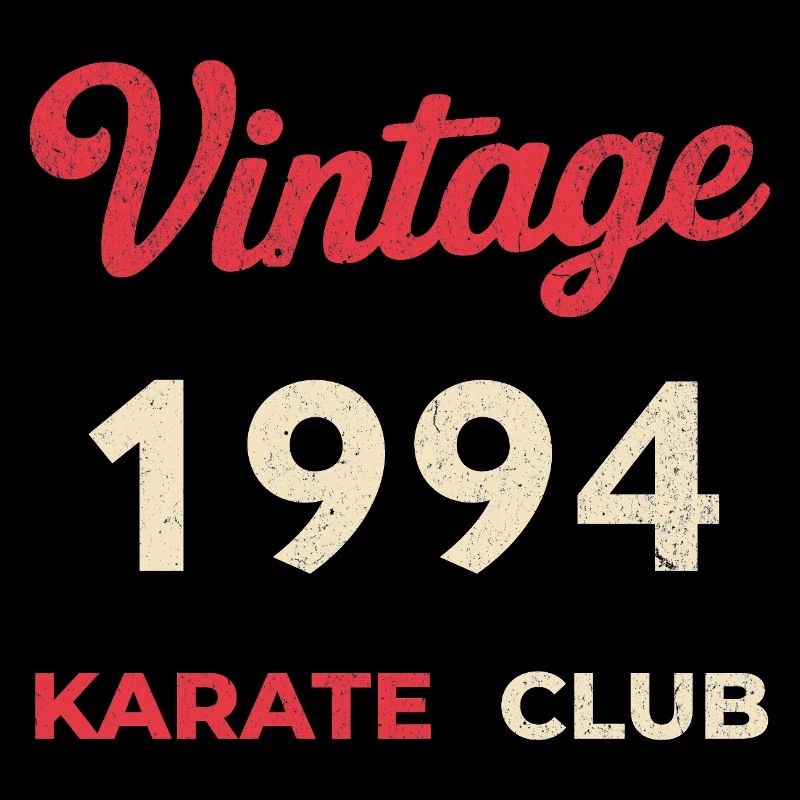 Vintage 1994 – Karate Club Retro Birth Year