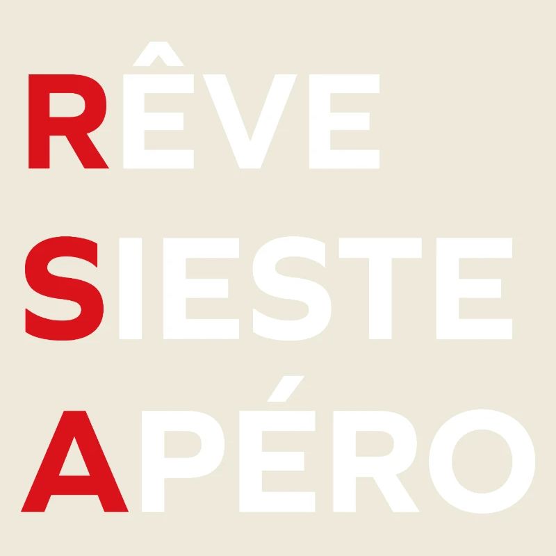 Rêves Sieste Apéro rsa