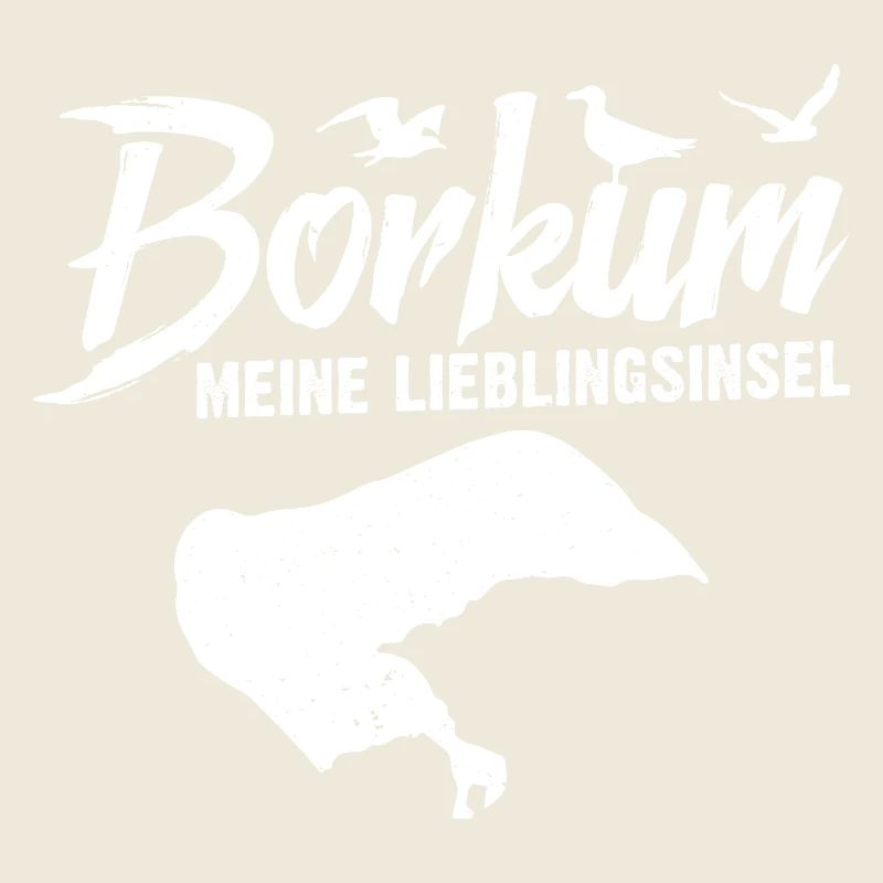 Vacances en mer du Nord BORKUM MON ÎLE PRÉFÉRÉE Drôle