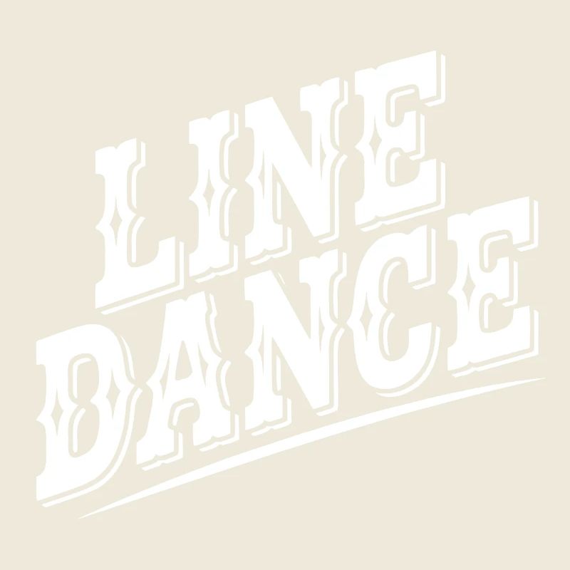 Style rétro de la danse en ligne