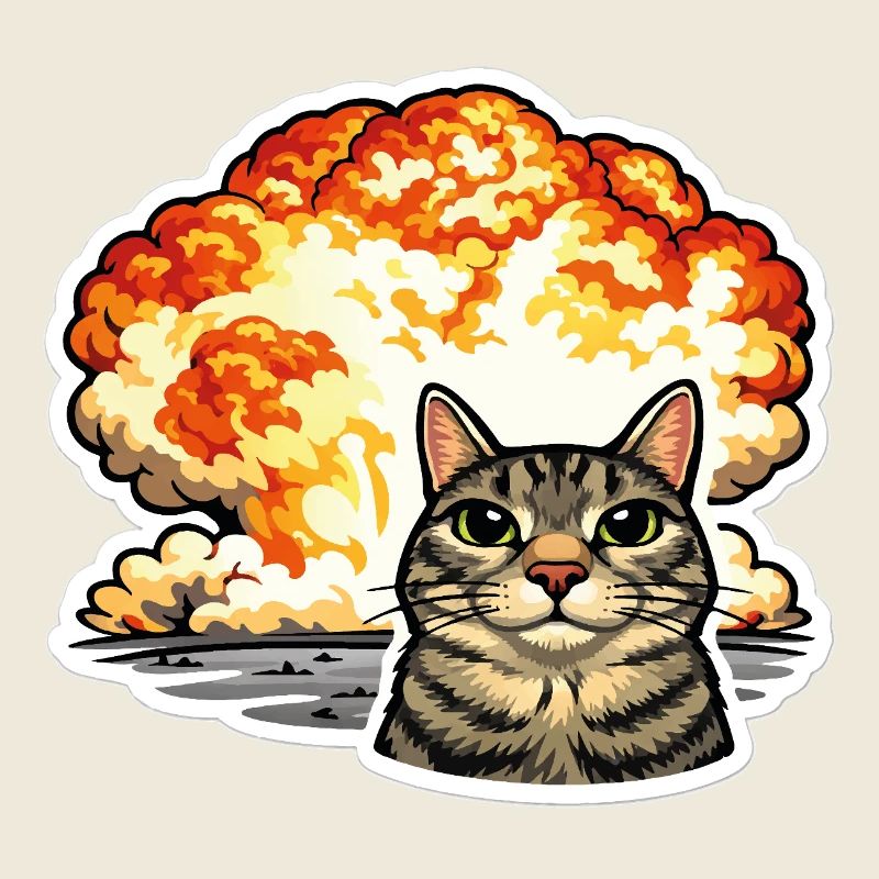 Und es hat Boom gemacht, so ein Feuerball Junge