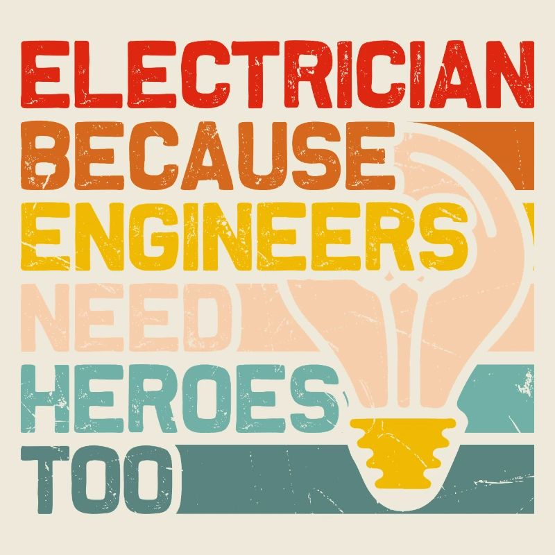 Elektrikerhelden: Ingenieure brauchen Helden Elekt