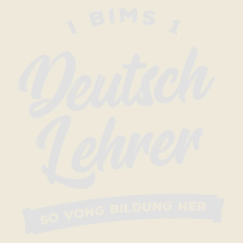 I bims 1 Deutsch Lehrer