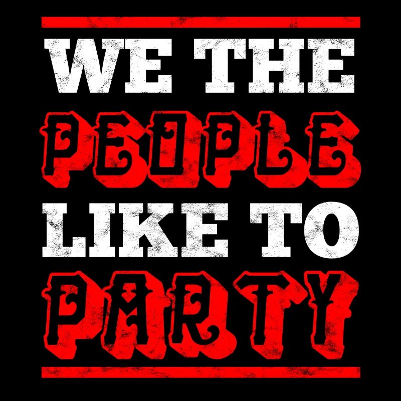 Wir feiern gerne - Partyshirt