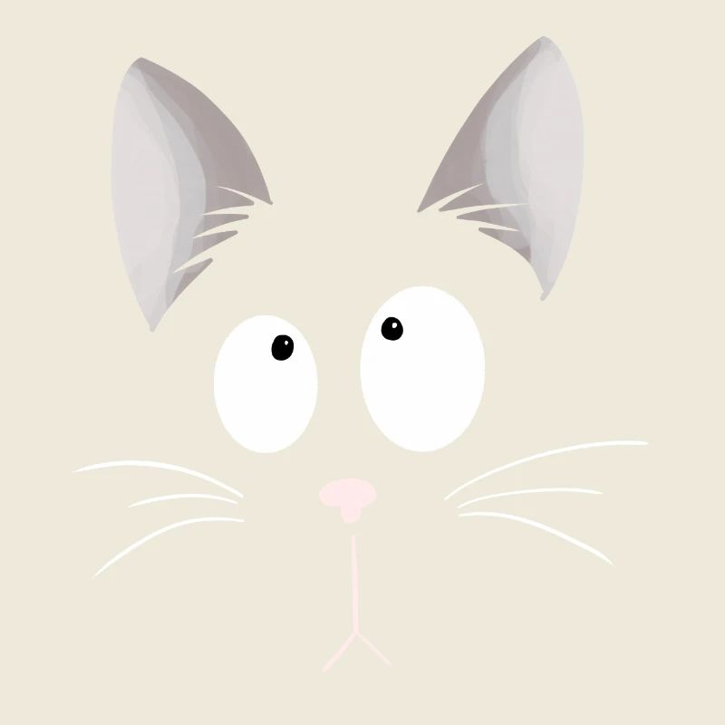 Katzenkopf I Katze Gesicht I Comic