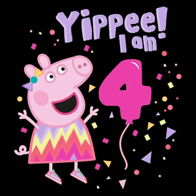 Peppa Wutz Ich Bin 4 Jahre Geburtstag