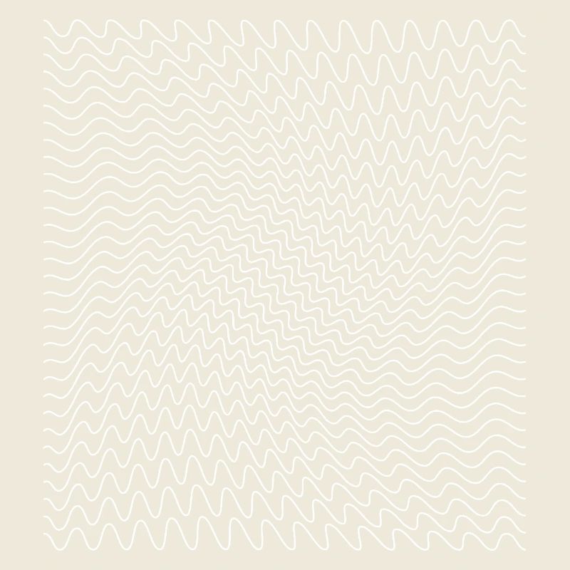 Impression d’illusion d’optique de ligne ondulée dynamique