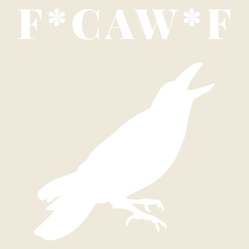 FCAWF Funny Crow Bird Design
