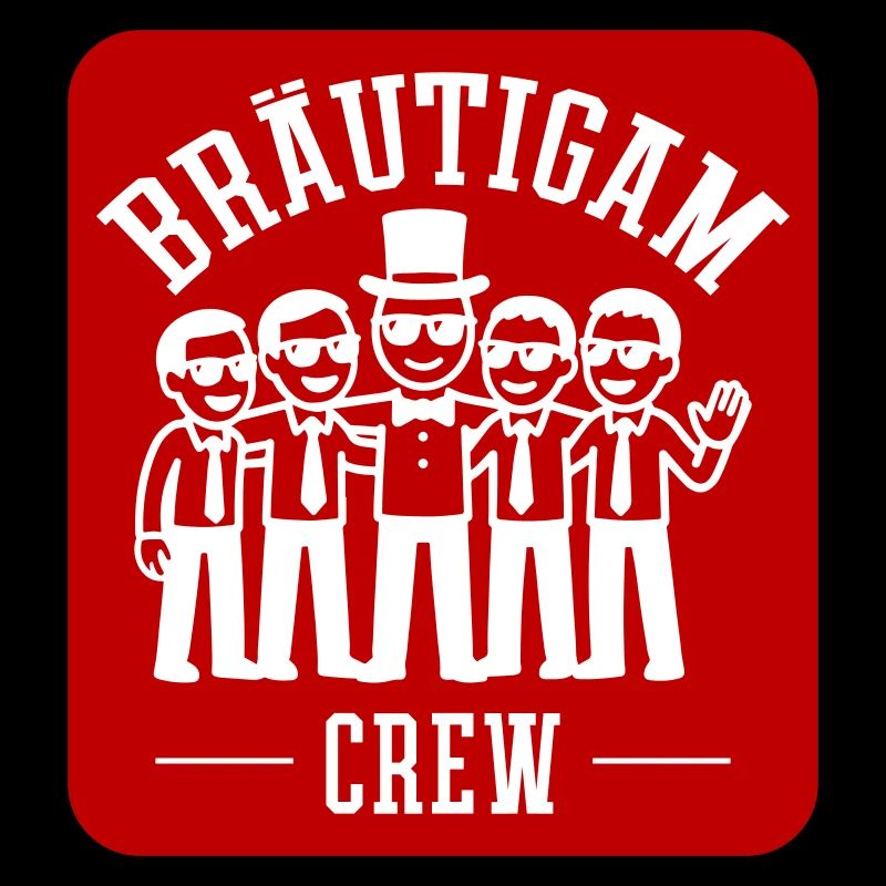 Bräutigam Crew Polterabend