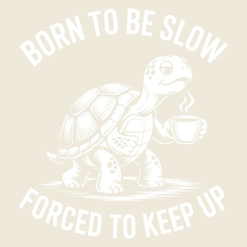 Slow Coffee Turtle – Geboren, um langsamer zu werden
