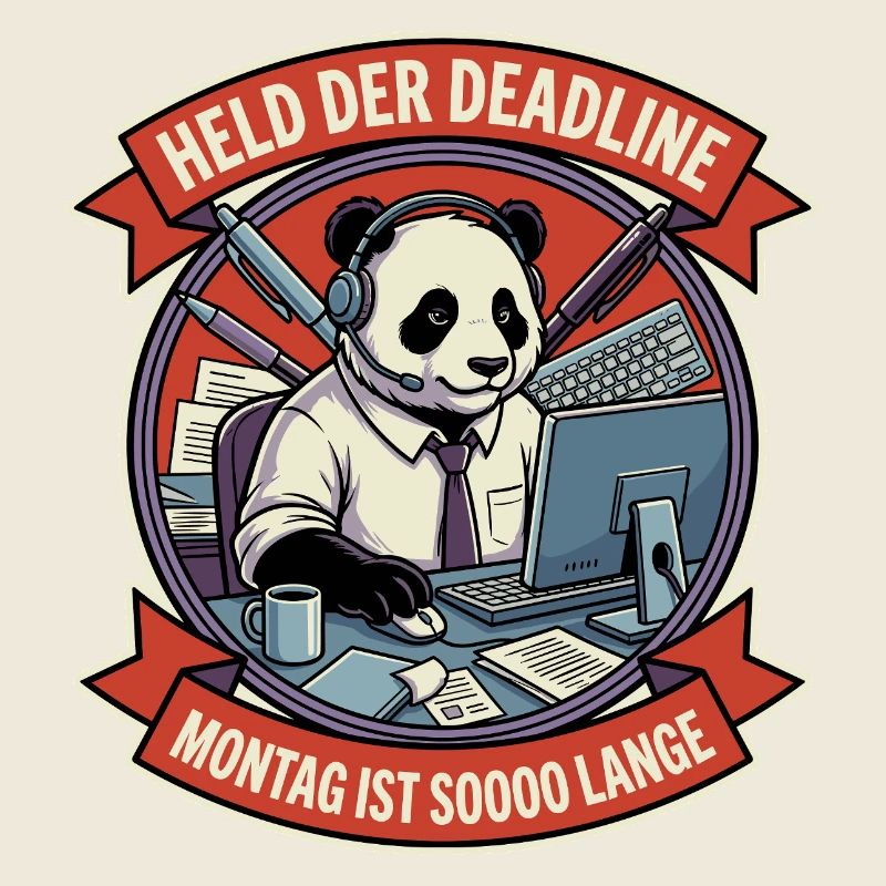 Held der Deadline Panda am Montag