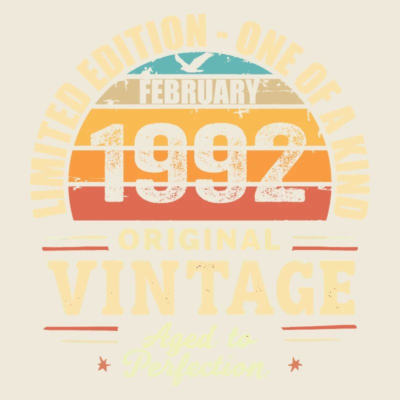 Februar 1992 Geburtstagsgeschenk Februar 1992