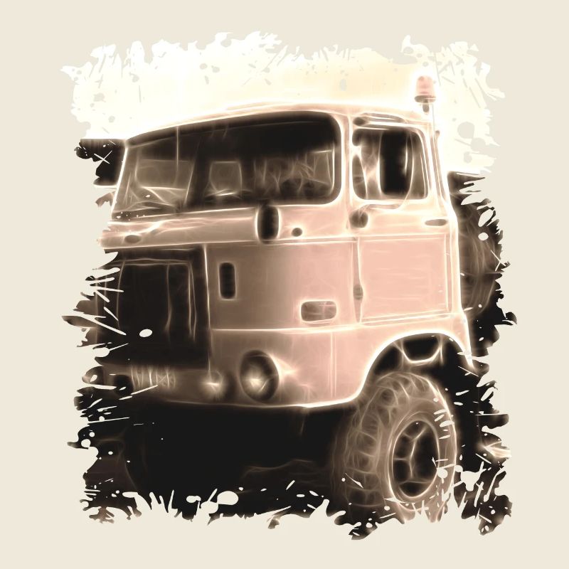 IFA W50 Engine TRUCK DDR NVA LAK all-wheel drive