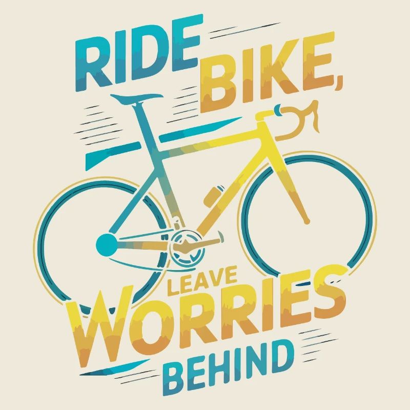 Conception de citation cycliste inspirante
