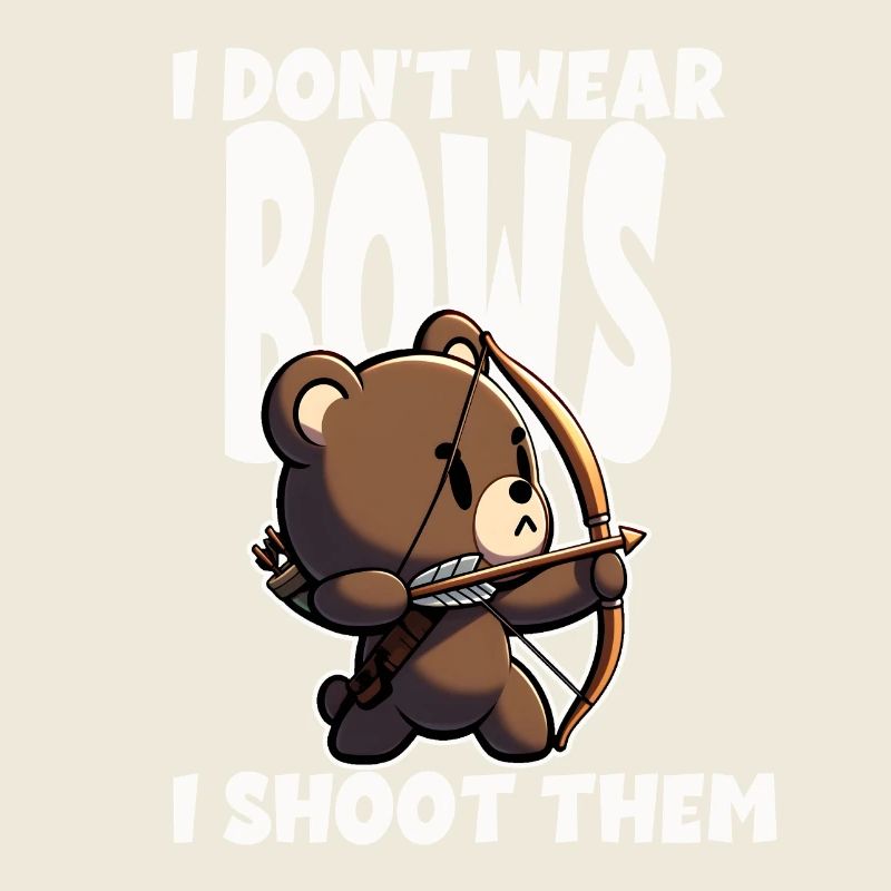 I don't use bows, I shoot them