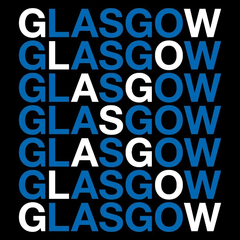 GLASGOW Scotland Flag