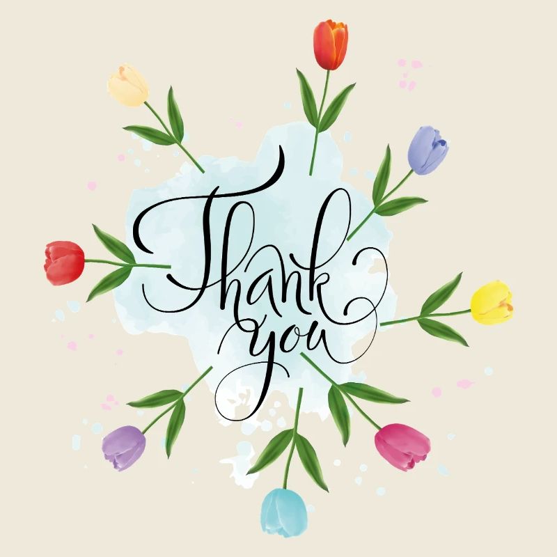 Thank You Blumenstrauß
