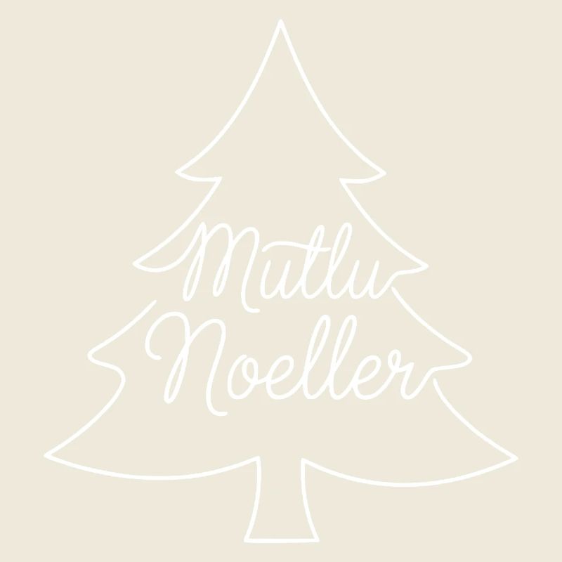 Conception du sapin de Noël de Mutlu Noeller