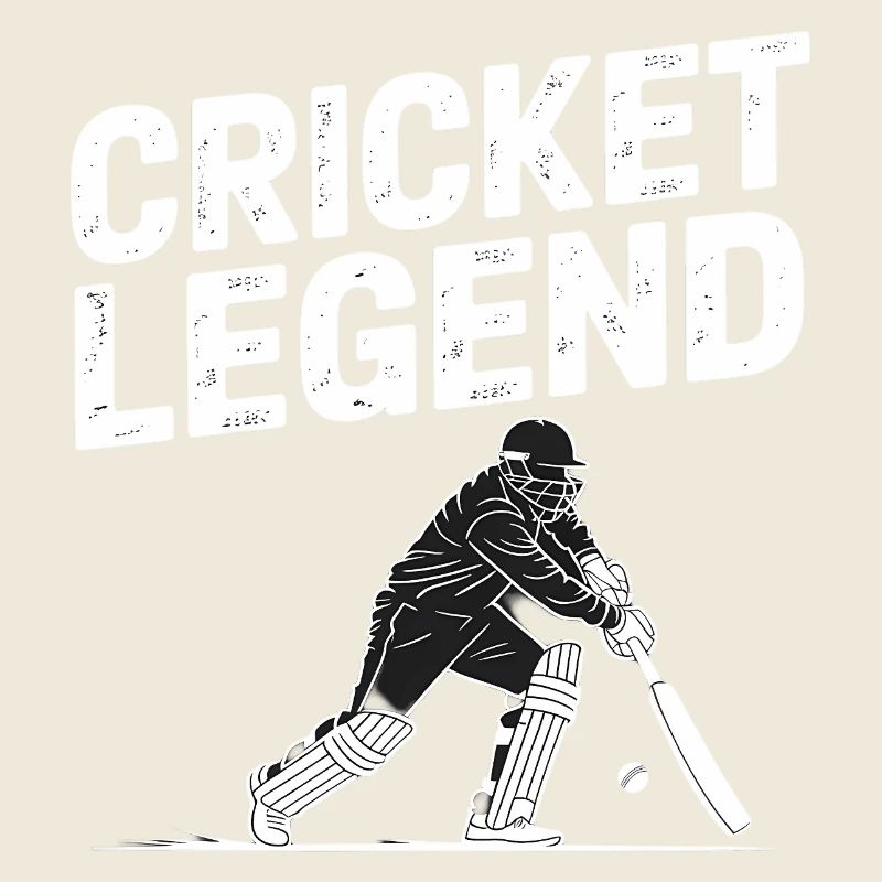 Funny Cricket Saying Vintage Cricket Game
