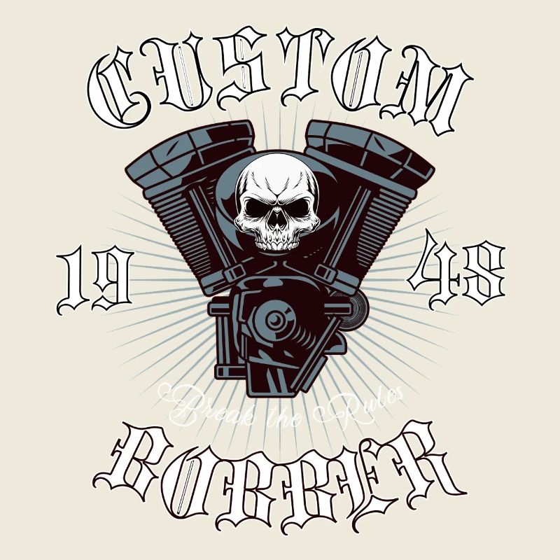Bobber Chopper Motorcycle Design