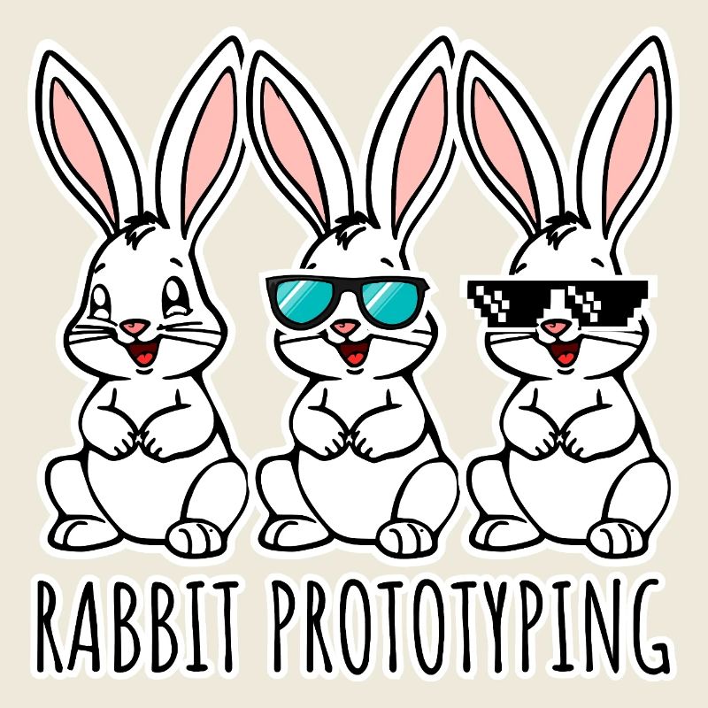 Lapin Prototypage de lapins CAD à partir de l’imprimante 3D