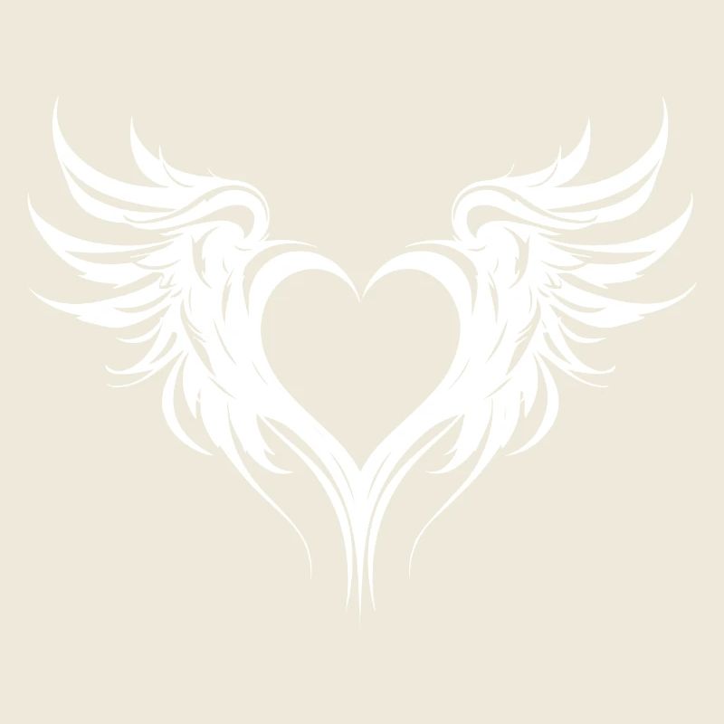 Coeur Ailes Amour