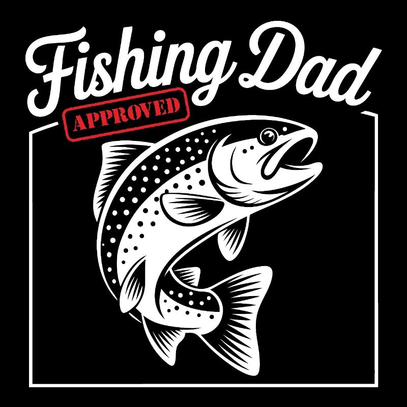 Bester Angelpapa Best Fishing Dad Approved