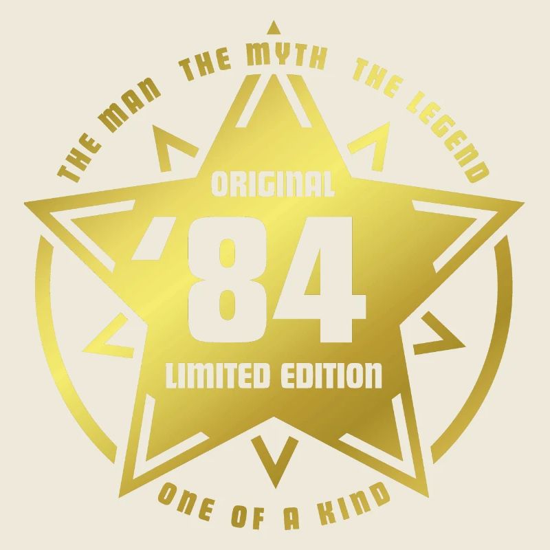 Birthday Star Original 1984 - '84 Limited Edition
