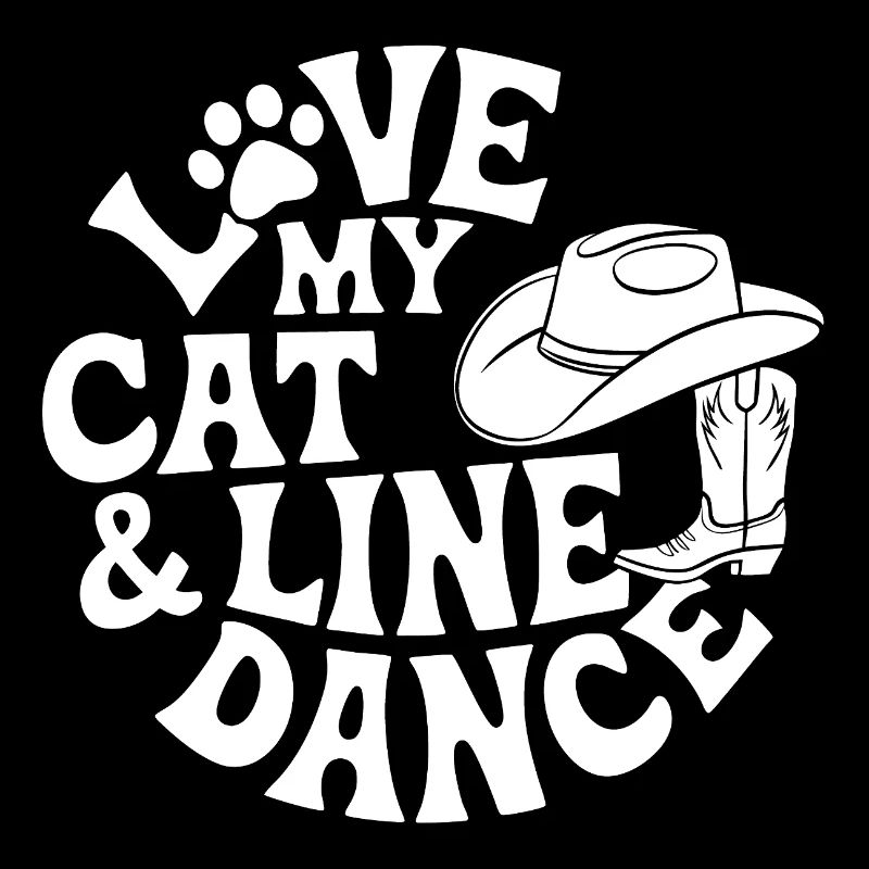 Ich liebe meine Katze und Line Dance