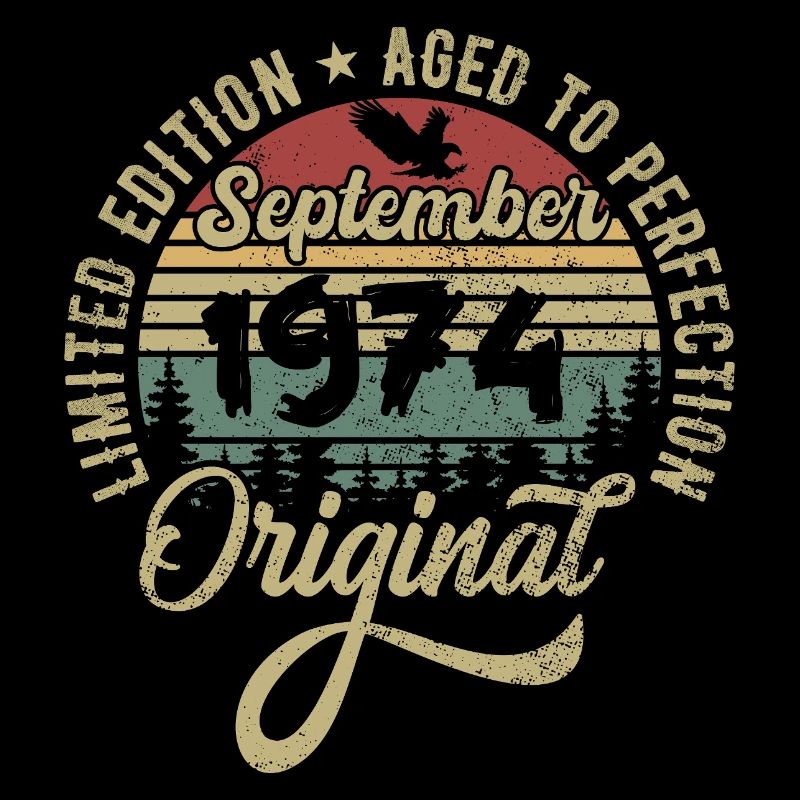 51. Geburtstag September 1974 - 51 Jahre alt