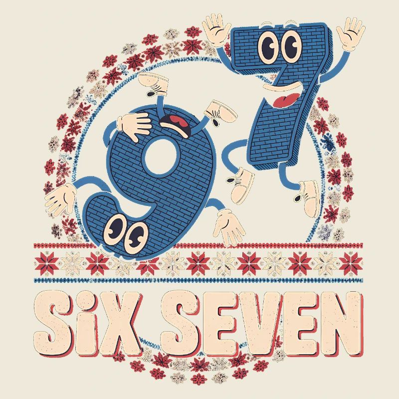 6 7 Six Seven Memes -- Aura Points Kids Gaming