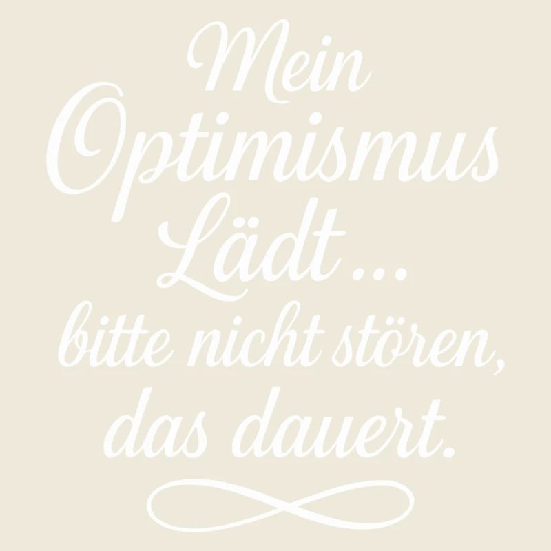 Mon optimisme invite ne dérange pas