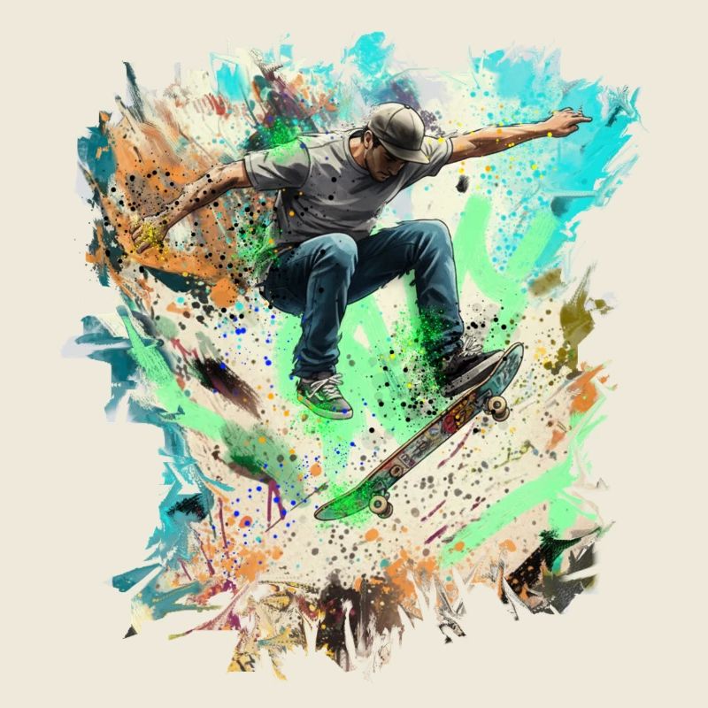skateboarding