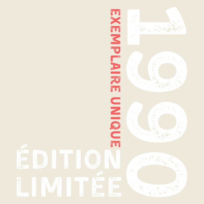 1990's vintage typographic style